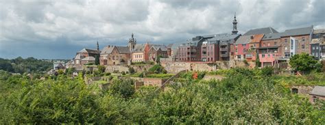 Het middeleeuwse stadje Thuin